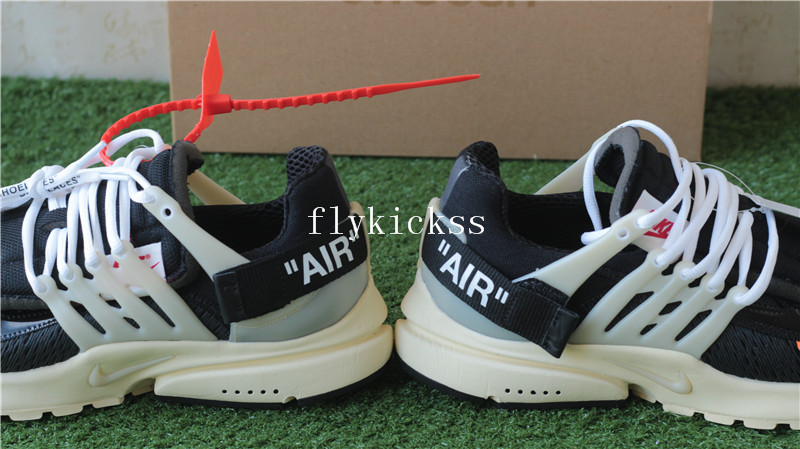 Off White X Nike Air Presto Black